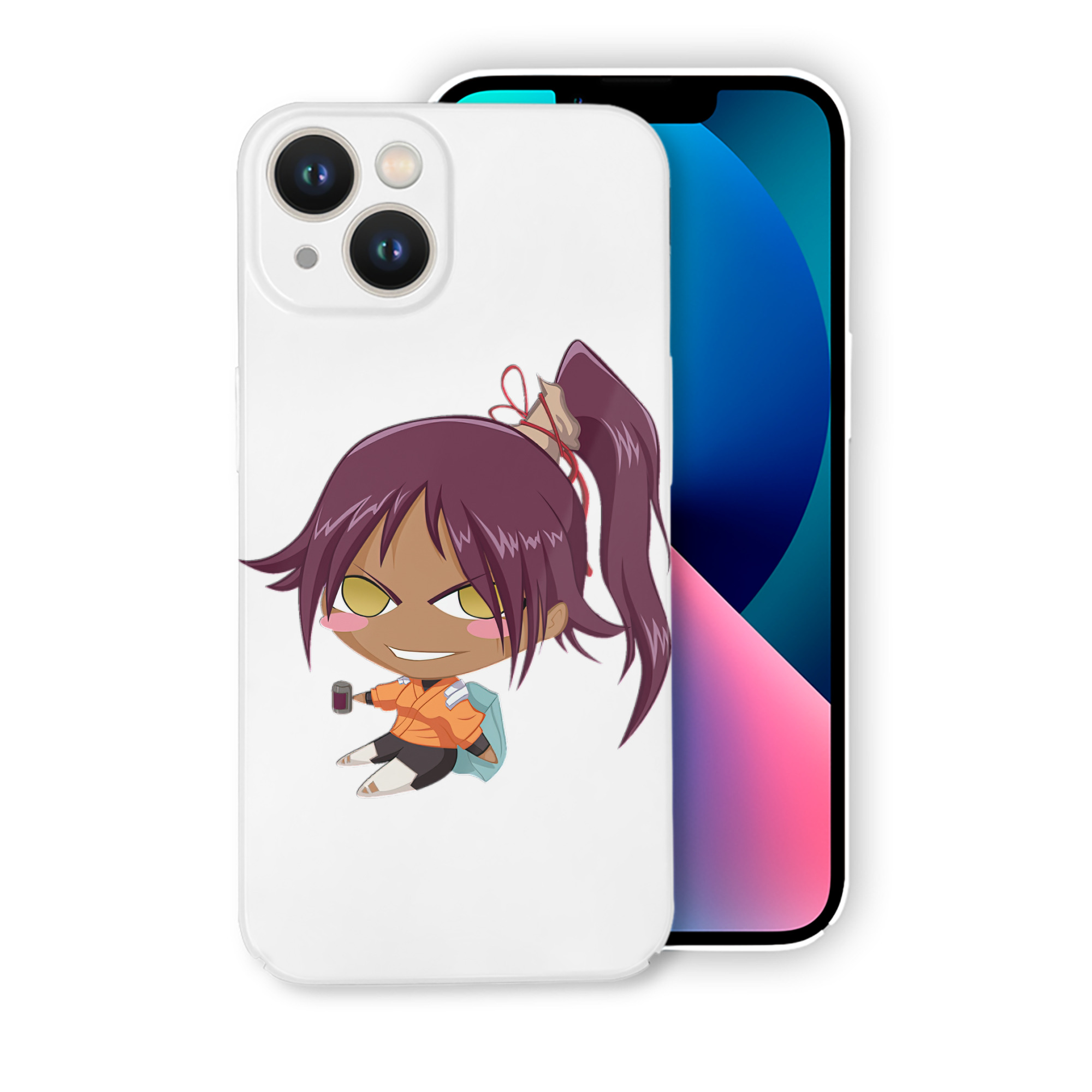 （画像用） ブリーチ 四楓院 夜一（しほういん よるいち） BLEACH Shihouin Yoruichi 【iPhone 14シリーズ対応】ハードケース